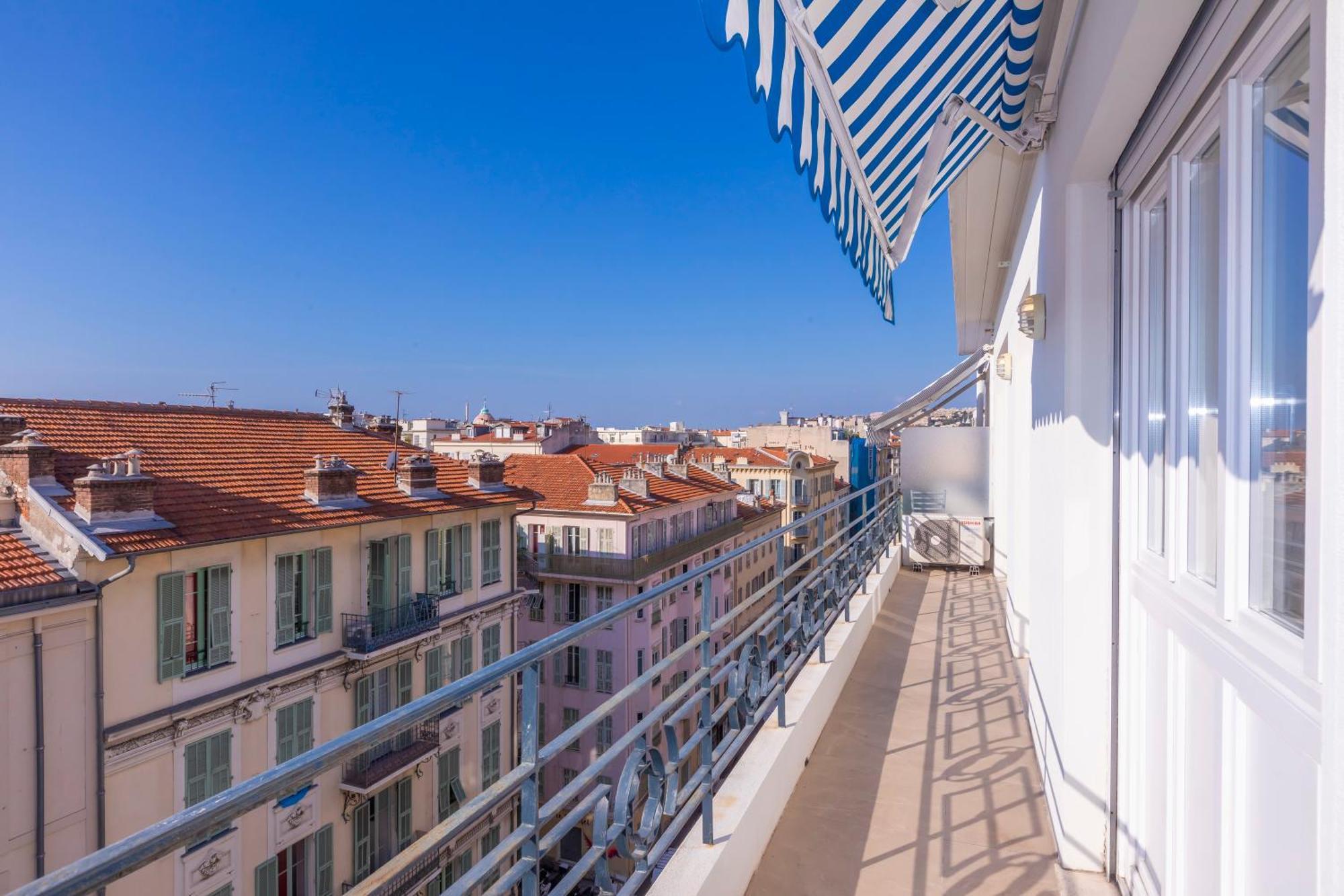 Rooftop At Palais De La Buffa - Happy Rentals นีซ ภายนอก รูปภาพ