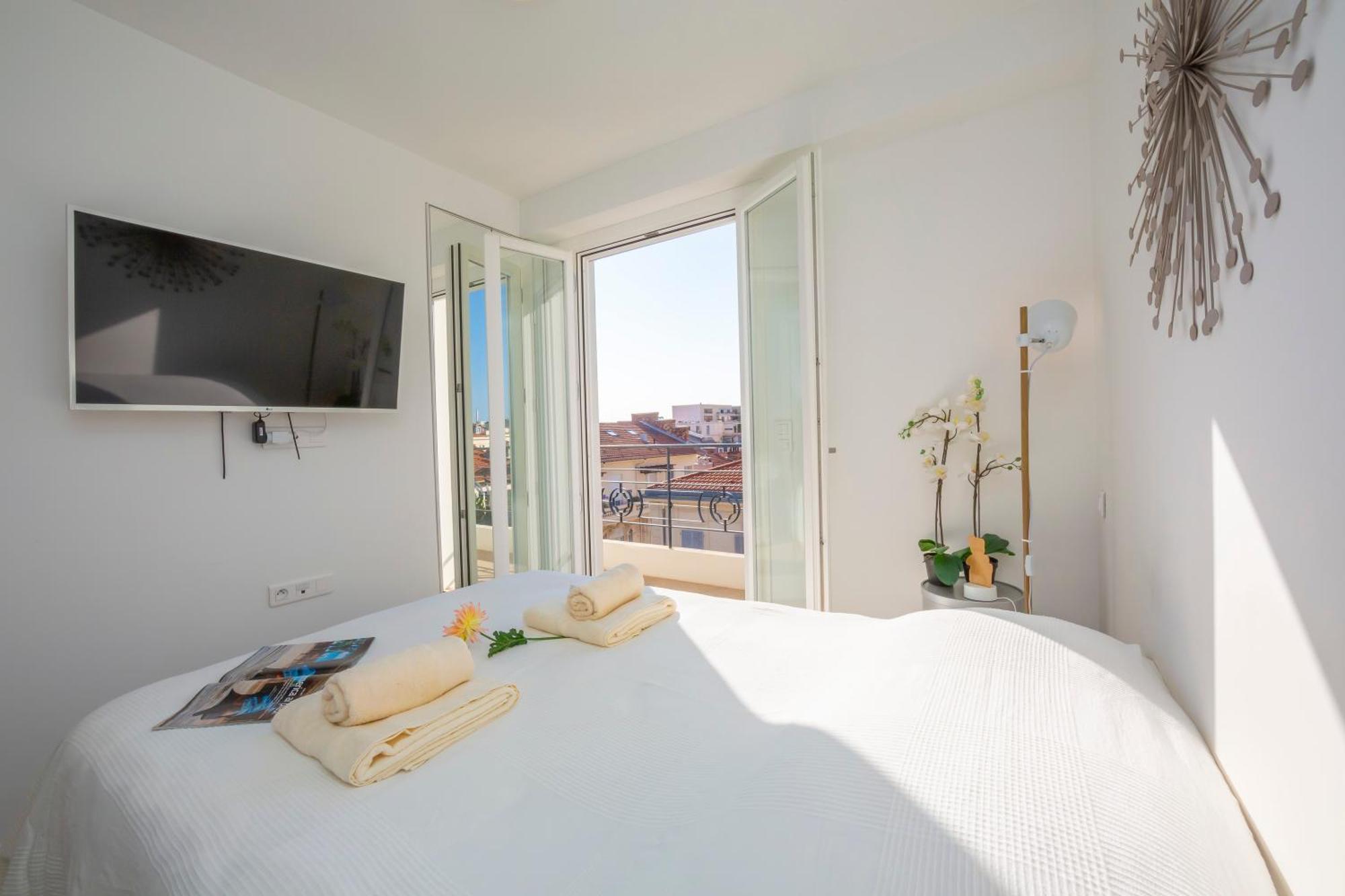 Rooftop At Palais De La Buffa - Happy Rentals นีซ ภายนอก รูปภาพ
